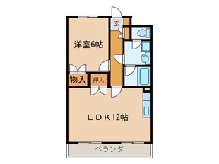 三和マンションの物件間取画像